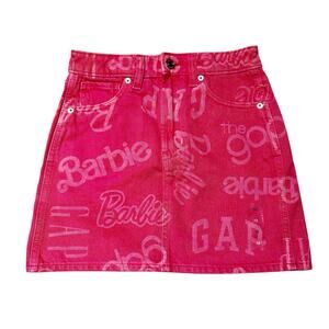 NWT Gap Barbie Denim Jean Skirt Size 12